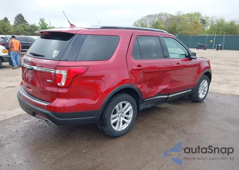 2018 Ford Explorer Xlt из США, поврежденный, VIN 1FM5K8DH8JGA13677